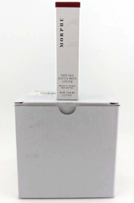 *NEW 12 PACK* MORPHE 2- Good Talk Blotted Matte Lipstick -''Rebel Red''