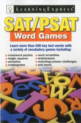 SAT/PSAT Word Games Paperback