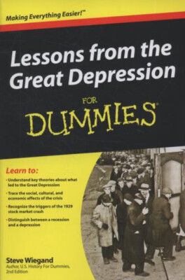 Lessons from the Great Depression for Dummies Paperback