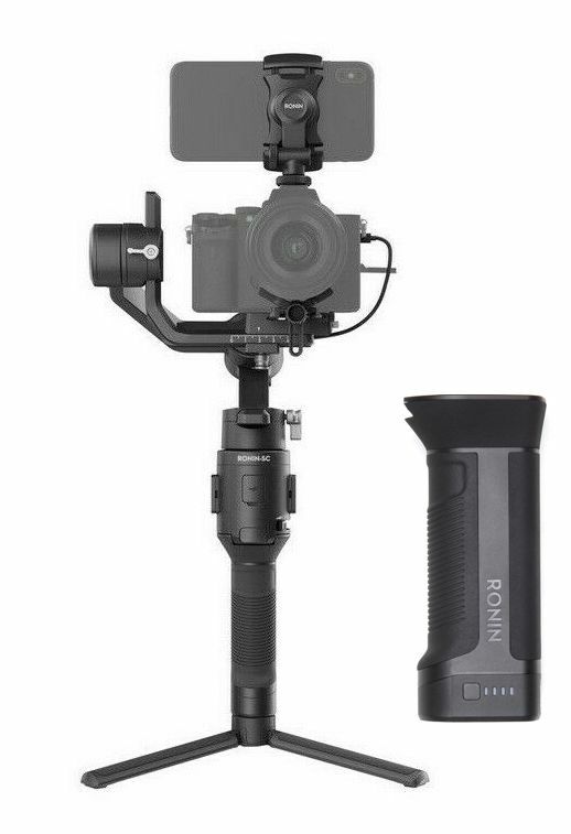 DJI Ronin-SC Gimbal Stabilizer-Extra Battery Bundle