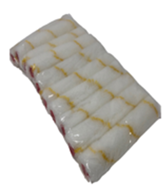 Pro Grade 6" Mini Paint Rollers Cover Set Wall Painting Roller Naps 