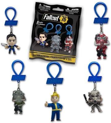 Bethesda Fallout 76 Figure Backpack Hanger Blind Pack - 1 Random
