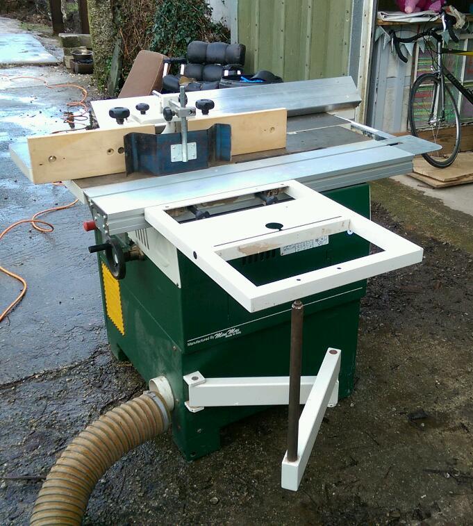 RECORD C30 COMBINATION MACHINE THICKNESSER PLANER SPINDLE MOULDER TABLE