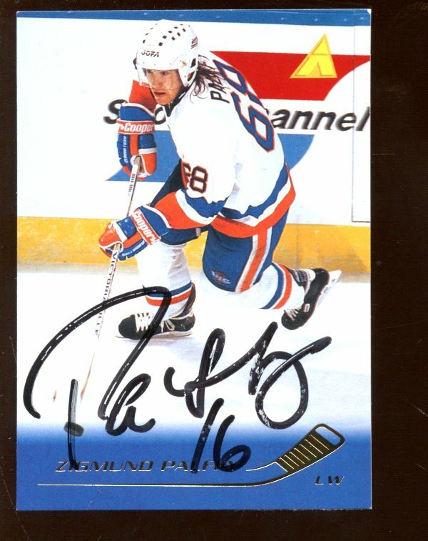 ぴのろぎ選手直筆サイン 1995/1996 Pinnacle Hockey Card #88 Zigmund Palffy Rookie