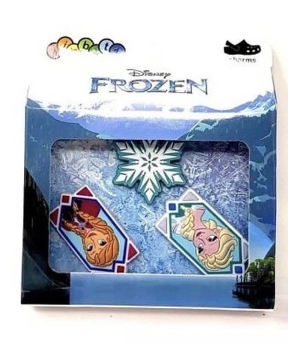 NEW Crocs Jibbitz Disney Frozen 3 Shoe Charms