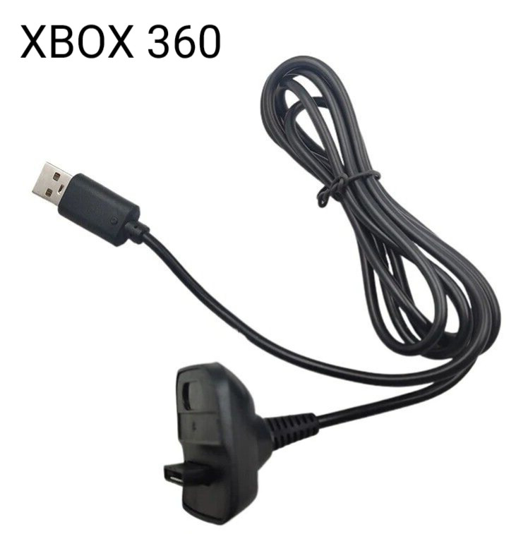 Cavo di connessione xbox 360, controller USB, caricabatterie, ricarica, x360