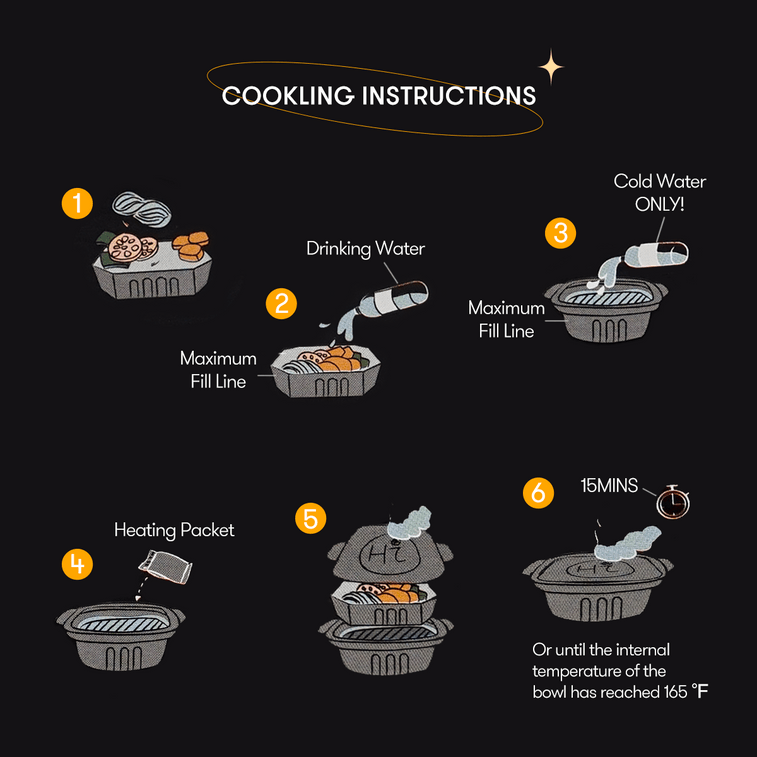 (3 Pack) HAIDILAO Self-Heating Spicy Vegetarian Instant Hot Pot, 290g海底捞香辣蔬菜自嗨火锅