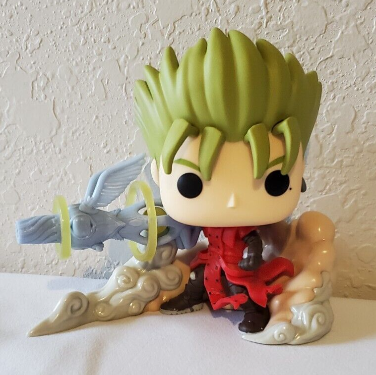 Funko Pop! Deluxe Vash with Angel Arm (Glow) Trigun *No Box