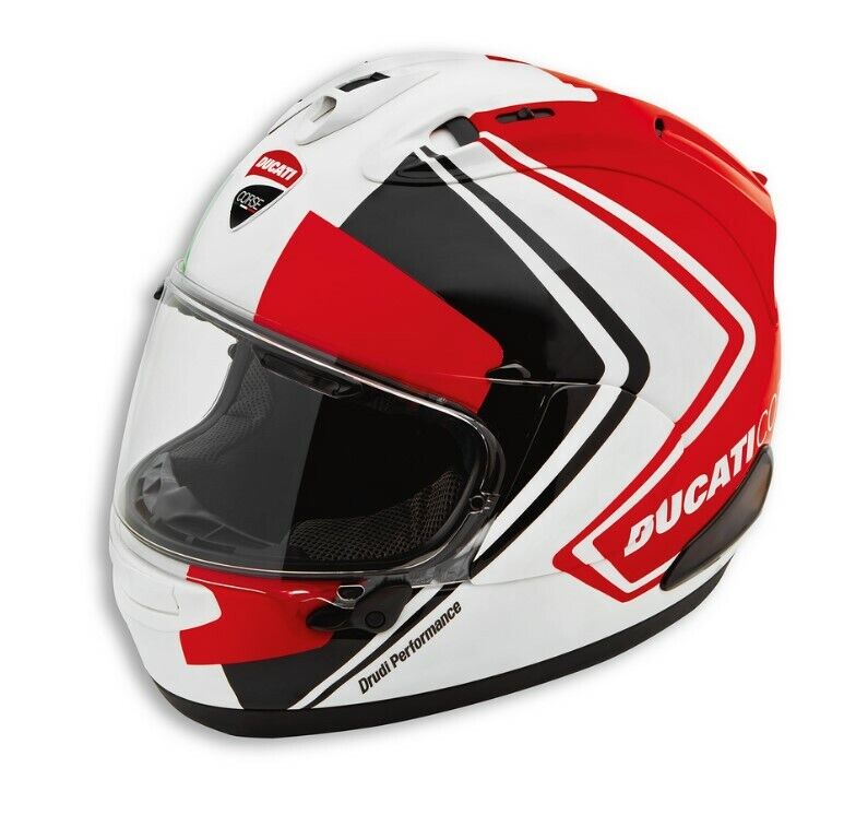 Ducati Arai RX-7 V Corse Speed 2 Integral Helmet White Red