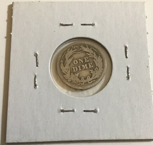 1899 Barber Dime Good Free Shipping As Pictured