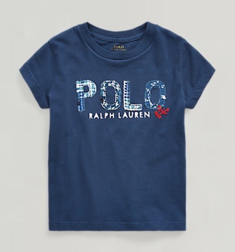 Polo Ralph Lauren Logo Cotton Jersey Tee Size 2T NWT Free