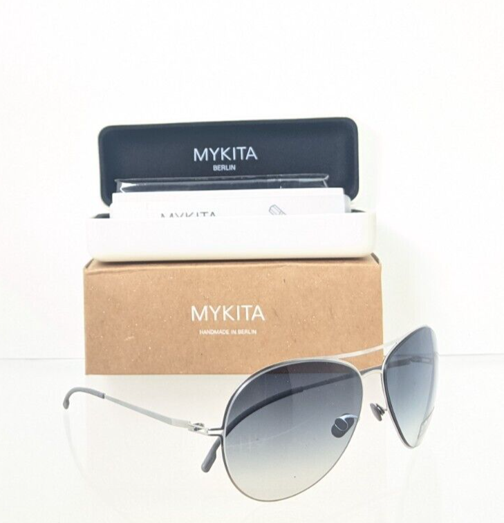 Pre-owned Mykita Brand Authentic  Sunglasses Alvar Col. 009 60mm Frame In Gray