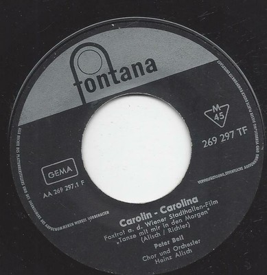 PETER BEIL: Carolin - Carolina + the moon has turned your head