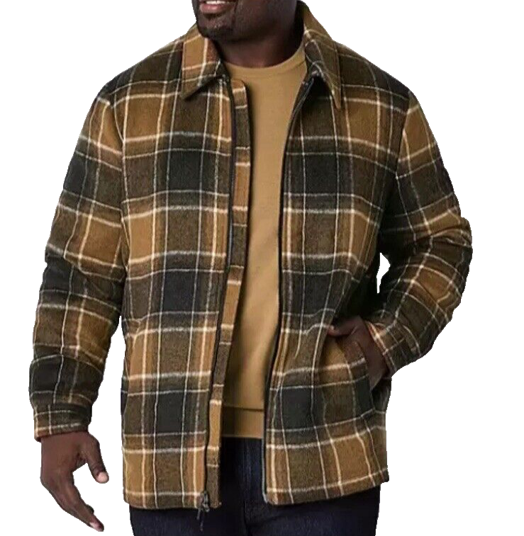 NEW! Shaquille O'Neal XLG Wool Blend Men's Jacket Size Large Tall