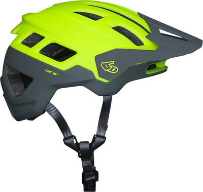6D ATB-2T Ascent Neon Yellow Gray Matte Helmet
