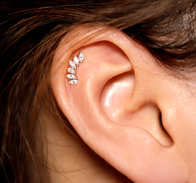 Helix piercing cluster sale