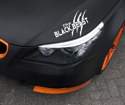 The Black Beast Auto Aufkleber Limited Edition Sticker Tuning Motorsport JDM 
