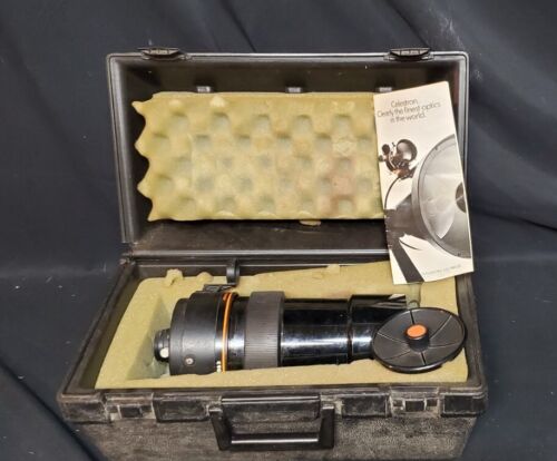 Vintage Celestron International C90 1000mm F/11 Telescope W Vintage Celestron International C90 1000mm F/11 Telescope W