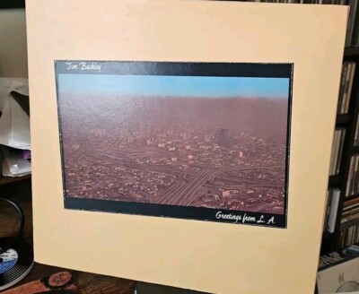 TIM BUCKLEY: Greetings from L.A. US Warner Bro Gatefold With Postcard Orig Vinyl
