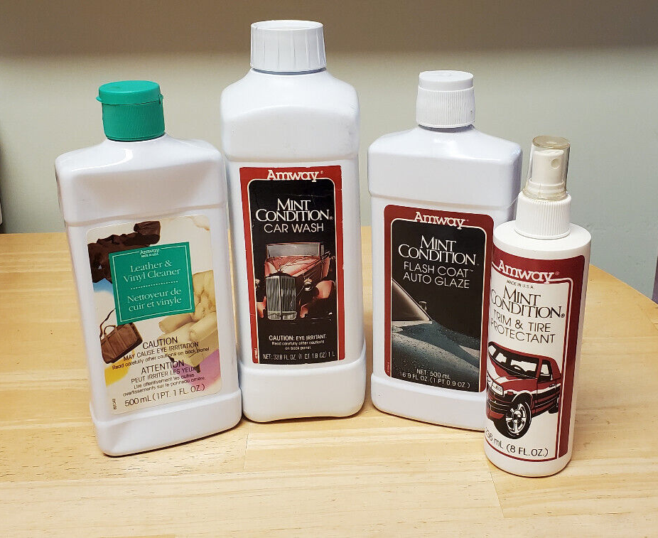 Amway - mei Amway Mint Condition Car Products: Car Wash, Flash Coat
