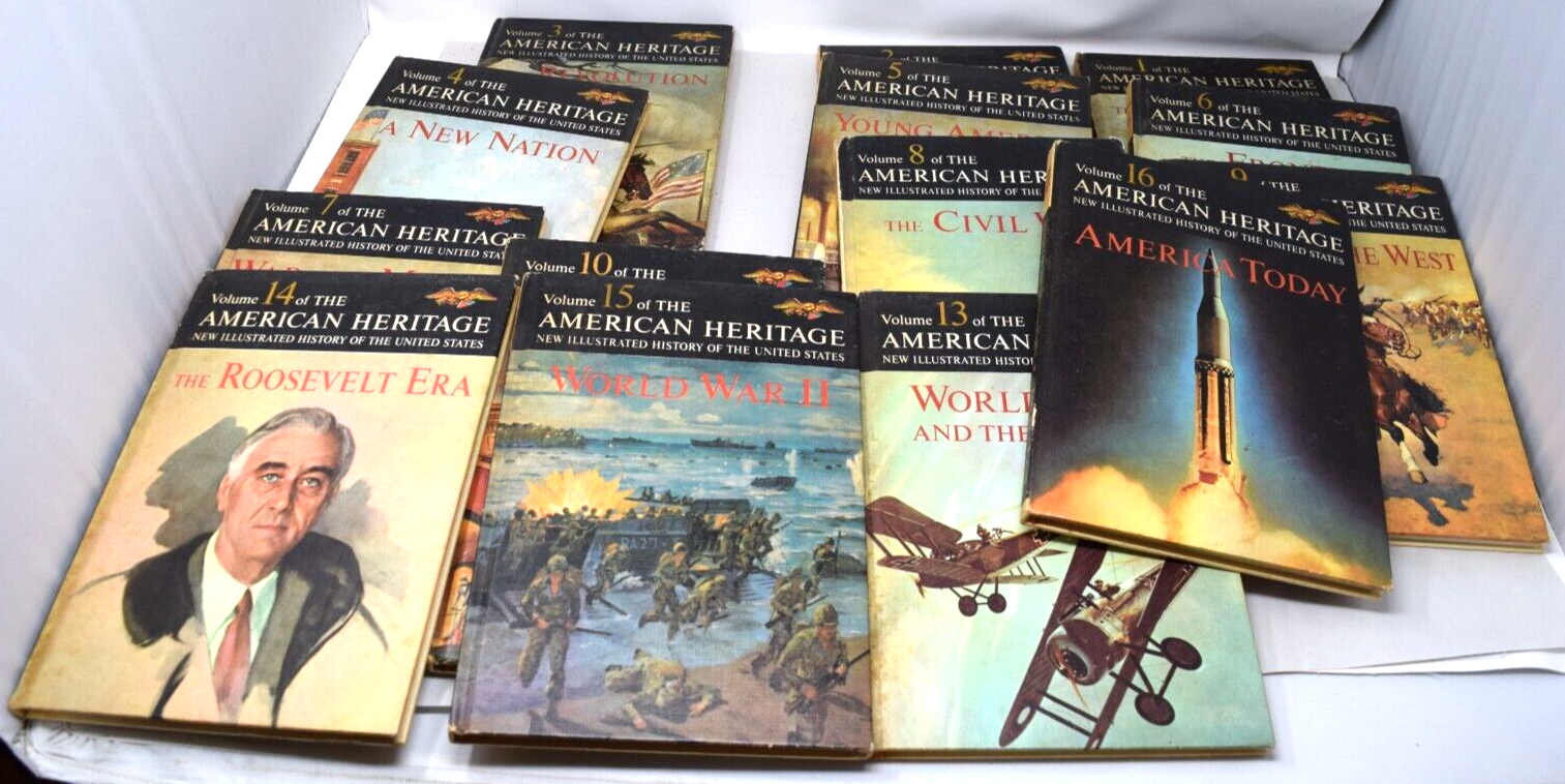 1963 Set 14 American Heritage New Illustrated History Of The 1963 Set 14 American Heritage New Illustrated History Of The