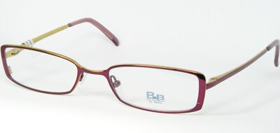 BlueBay by Safilo B&B 539 E9G TYRIAN PURPLE EYEGLASSES GLASSES FRAME 50-17-135mm