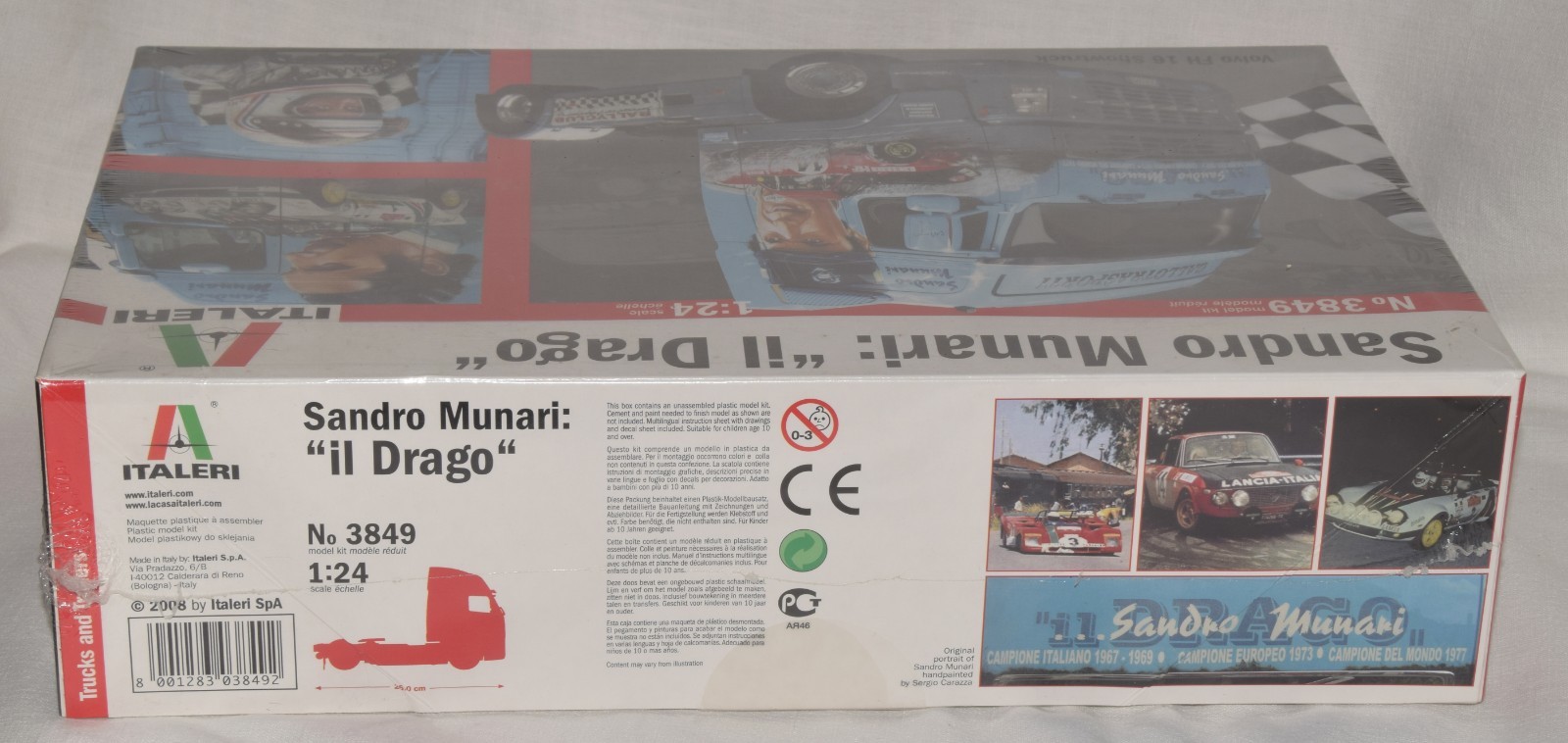 Italeri 1/24 Scale Sandro Munari 