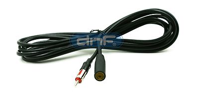 36'' 3 Foot Antenna Extension Cable Cord Male Female Car AM FM Adapter 3 Feet