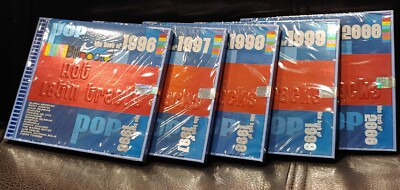 FACTORY SEALED NEW MINT: Billboard Latin Series Best of Pop 1996-2000 5CD BUNDLE