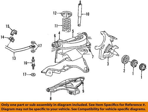 Dodge Chrysler Oem 94 99 Ram 3500 Front Hub Seals 52007661 Ebay