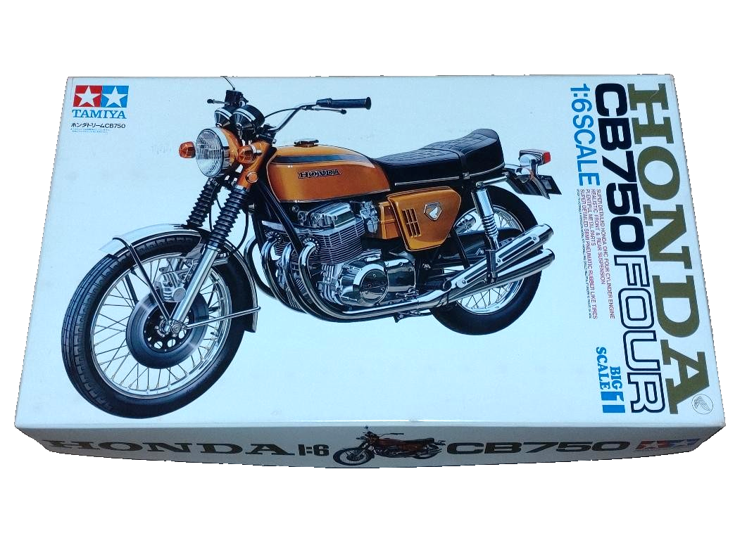 TAMIYA HONDA CB750 FOUR 1/6スケール TAMIYA Scale model 1/6 Honda Dream CB750 FOUR Plastic Model