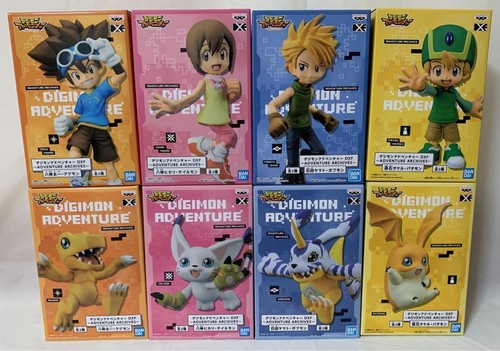 Digimon Adventure Figure DXF ADVENTURE ARCHIVES Set of 8 Digimon Adventure Figure DXF ADVENTURE ARCHIVES Set of 8