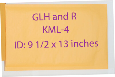 7 each, Kraft #4 Bubble padded Envelope Mailers, OD:10 1/2'' X 13 1/2''