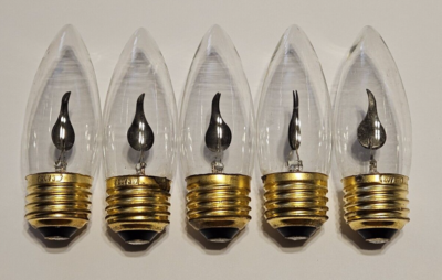 Flicker flame light bulbs standard base deals