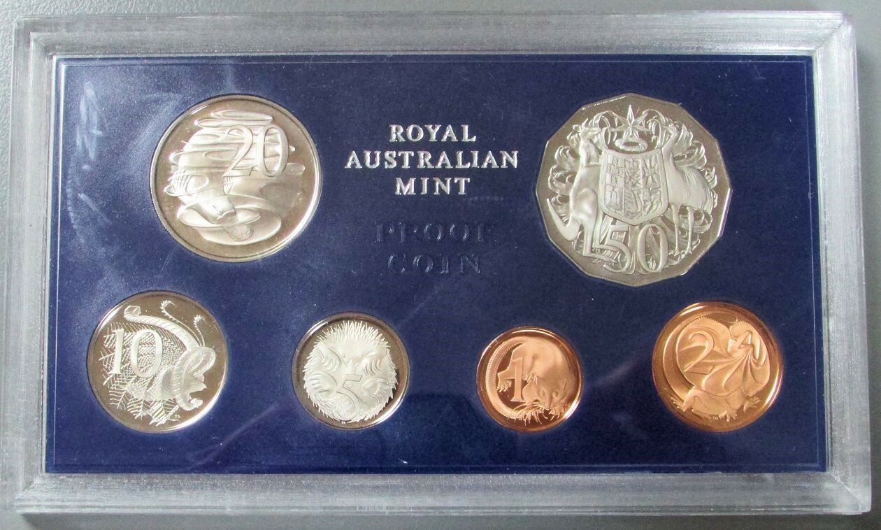 コレクション  AUSTRALIAN MINT Australia 1973 6-Coin Mint Set – Downies Collectables