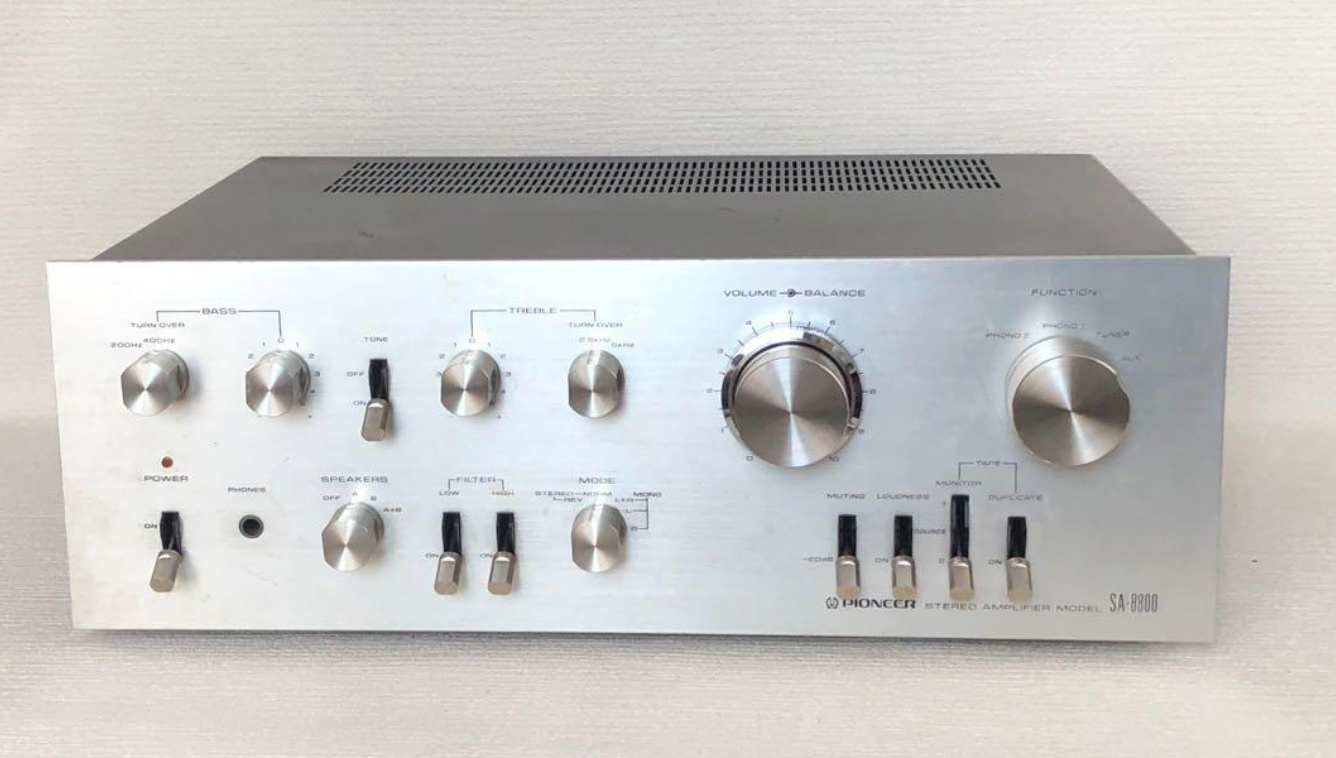 その他 PIONEER STEREO AMPLIFIER SA-8800 Vintage Audio 】Pioneer Stereo Integrated Amplifier SA-8800