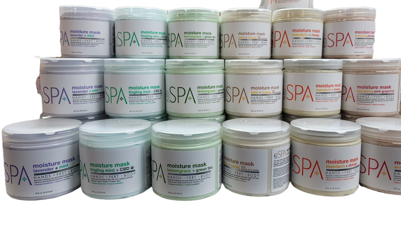 BCL SPA Pedicure Organic Moisture Mask  16oz - Choose Your F