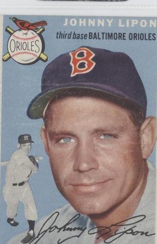 1954 Topps - Johnny Lipon #19