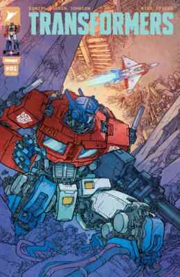 TRANSFORMERS #1 - RYAN BARRY EXCLUSIVE TRADE DRESS - 1ST PRINT