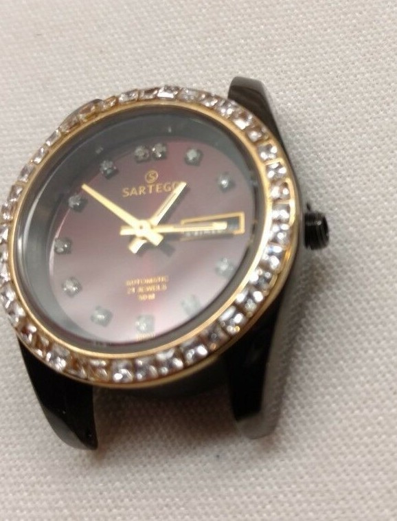 Sartego Womens SCBG62 classic analog burgundy FOR PARTS OR REPAIR