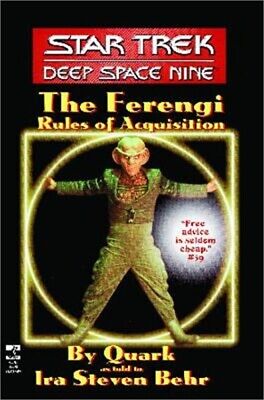 The Star Trek: Deep Space Nine: The Ferengi Rules of Acquisition (Paperback or S