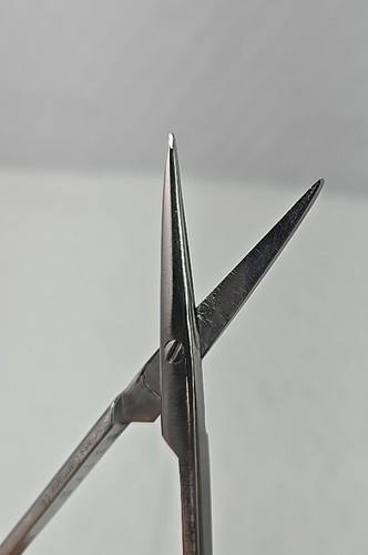 PADGETT Kilner Scissors, Straight w/Sharp Tip 4-1/2" 114 mm PM 0448 (HB24.4.26)