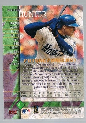 1997 members only Millennium BRIAN HUNTER #M15 Astros