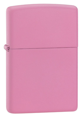 Zippo Windproof Pink Matte Lighter, 238, New In Box