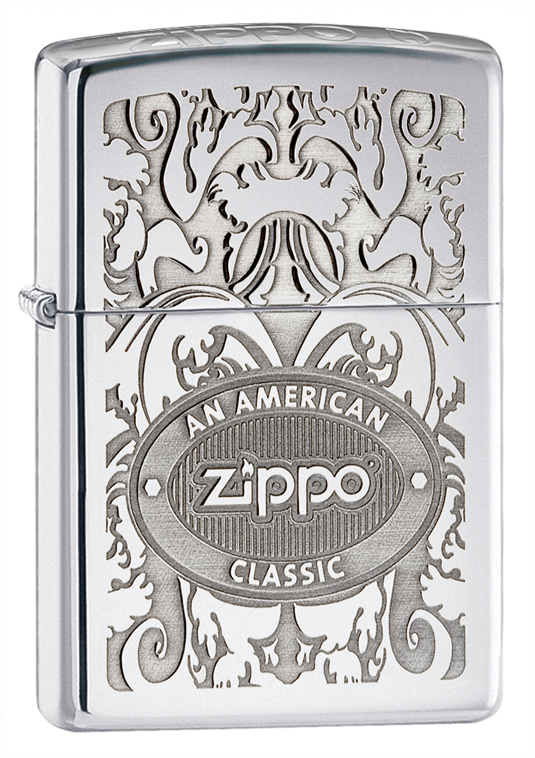 アクセサリー Zippo American Classic Limited Edition Zippo American Classic Windproof Lighter With Crown Stamp
