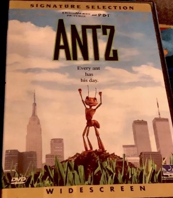 Antz (1998 Animated Family Comedy DVD) Like New W TONS Of Bonus Features