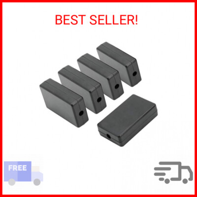 LeMotech 5Pcs ABS Plastic Electrical Project Case Power Junction Box, Project Bo