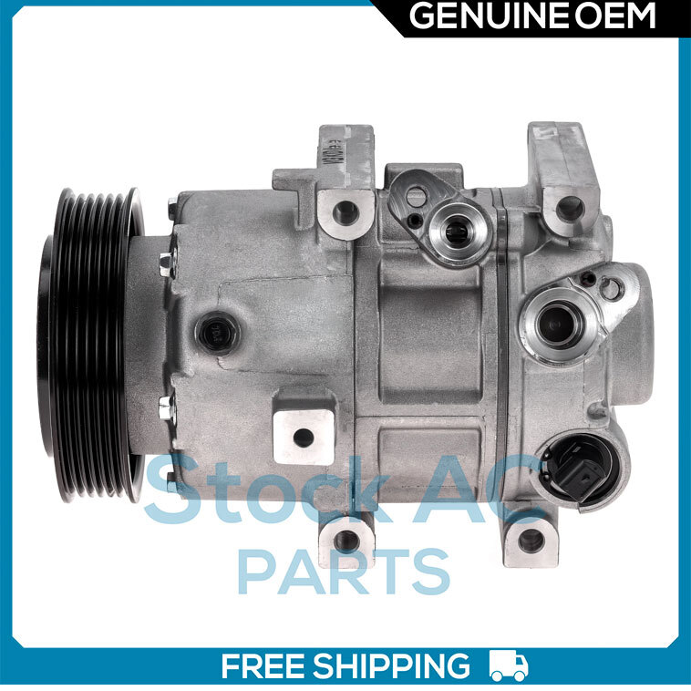 Brand New OEM A/C COMPRESSOR W/CLUTCH FOR 2019-2020 KIA OPTIMA - OE# 97701-D5500 - Picture 1 of 11