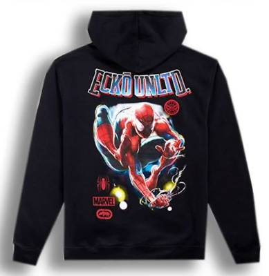 Ecko Unltd. x Marvel Spider Man SENSATIONAL SPIDEY Adult Hoodie