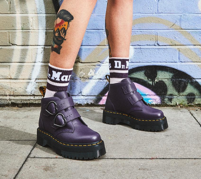 dr martens with hearts